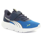 Scarpa da Training Bambino Puma Flexfocus Modern Ac+ Ps Bianco Blu | NonSoloSport