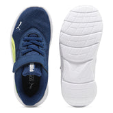 Sneakers Bambino Puma FlexFocus Modern Blu Lime | NonSoloSport