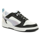 Sneakers Ragazzo Puma Rebound V6 Low Space Belle Bianco Lilla | NonSoloSport