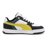 Sneakers Ragazzo Puma Caven III Block Nero Bianco Giallo | NonSoloSport