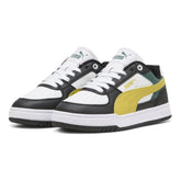 Sneakers Ragazzo Puma Caven III Block Nero Bianco Giallo | NonSoloSport