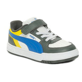 Sneakers Neonato Puma Caven III Block Blu Giallo | NonSoloSport
