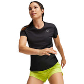 T-Shirt Donna Puma Velocity Run Favorite Nero | NonSoloSport