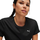 T-Shirt Donna Puma Velocity Run Favorite Nero | NonSoloSport
