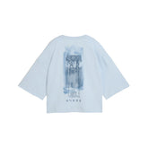 T-Shirt Donna Puma Crop Hyrox Azzurro | NonSoloSport