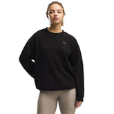 Felpa Donna Puma x Hyrox Cloudspun Nero | NonSoloSport