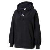 Puma Felpa Oversized Classic Donna Nero | NonSoloSport