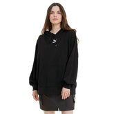 Puma Felpa Oversized Classic Donna Nero | NonSoloSport