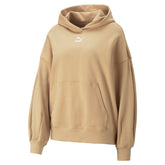 Puma Felpa Classic Donna Beige | NonSoloSport