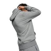 Puma Felpa Graphic Booster 1 Blueprint Uomo Grigio | NonSoloSport