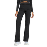 Pantalone Donna Puma Flare Rib Classics Nero | NonSoloSport