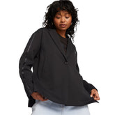 Felpa Donna Puma Blazer Dk Satin Tape Nero | NonSoloSport