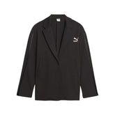 Felpa Donna Puma Blazer Dk Satin Tape Nero | NonSoloSport