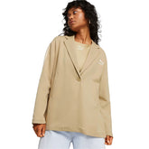 Giacca Donna Puma Blazer Satin Tape Beige | NonSoloSport