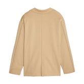 Giacca Donna Puma Blazer Satin Tape Beige | NonSoloSport