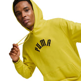 Felpa Uomo Puma Play Loud Classics Giallo | NonSoloSport