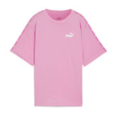 T-Shirt Donna Puma Ess+ Tape Rosa Malva | NonSoloSport
