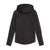 Felpa Donna Puma Evostripe Full-Zip Hoodie Nero | NonSoloSport