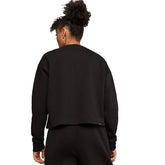 Felpa Donna Puma Ess+ Class Act Nero | NonSoloSport