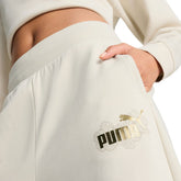 Pantalone Donna Puma Ess+ Class Act Beige | NonSoloSport