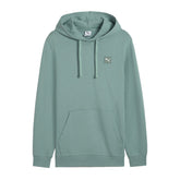 Felpa Uomo Puma Essentials Elevated Verde Salvia | NonSoloSport
