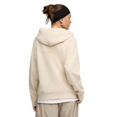 Felpa Donna Puma Essentials Elevated Beige | NonSoloSport