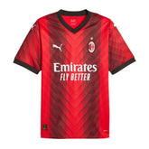 Puma T-Shirt Ac Milan Home Jersey Replica Uomo Rosso Nero | NonSoloSport