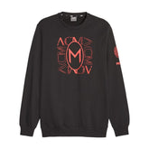 Felpa Uomo Puma Ac Milan Ftblcore Graphic Crew Sweat Nero | NonSoloSport