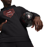 Puma Felpa AC Milan Ftblicons Uomo Nero | NonSoloSport
