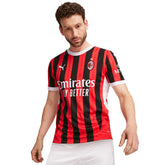 Maglia da Calcio Uomo Puma Ac Milan Home 24/25 Replica Rosso Nero | NonSoloSport