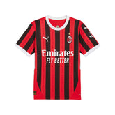 Maglia da Calcio Uomo Puma Ac Milan Home 24/25 Replica Rosso Nero | NonSoloSport
