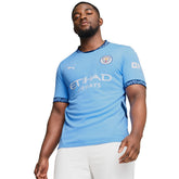 Maglia da Calcio Uomo Puma Manchester City Home Jersey Replica Azzurro | NonSoloSport