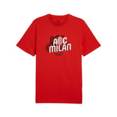 T-Shirt Uomo Puma Ftbl Culture AC Milan Rosso | NonSoloSport