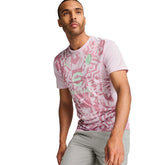 Maglia Calcio Uomo Puma pre-partita AC Milan Viola Rosa | NonSoloSport