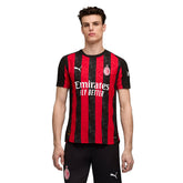 Maglia Calcio Uomo Puma Gara Home AC Milan Authentic 25/26 Rosso Nero | NonSoloSport