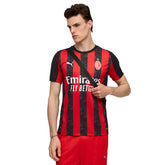 Maglia Calcio Uomo Puma Gara Home AC Milan 25/26 Rosso Nero | NonSoloSport