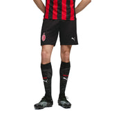 Shorts Calcio Uomo Puma AC Milan 25/26 Nero Rosso | NonSoloSport