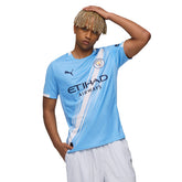 Maglia Calcio Uomo Puma Home Manchester City 25/26 Azzurro Bianco | NonSoloSport