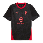 Maglia Calcio Puma AC Milan Allenamento Nero Rosso | NonSoloSport