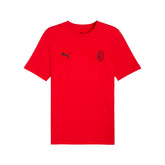 T-Shirt Uomo Puma AC Milan FtblEssentials Rosso Nero | NonSoloSport