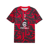Maglia Uomo Puma Riscaldamento AC Milan Rosso Nero | NonSoloSport