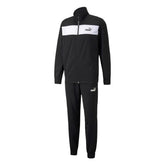 Puma Tuta Poly Suit Banda Orizzontale Uomo Nero | NonSoloSport