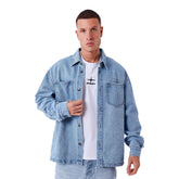 Camicia Uomo Project X Paris Inserti Polaris Blu | NonSoloSport