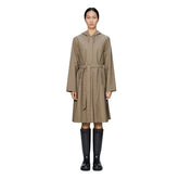 Giacca Donna Rains A-Line Longer Beige | NonSoloSport