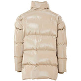 Rains Puffer Coat Lucido Piumino Donna Shiny Beige | NonSoloSport