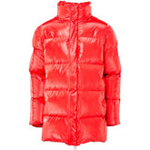 Rains Puffer Coat Lucido Piumino Donna Red | NonSoloSport