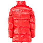 Rains Puffer Coat Lucido Piumino Donna Red | NonSoloSport