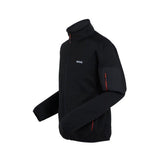 Felpa Uomo Regatta Newhill Nero Rosso | NonSoloSport