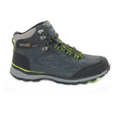 Regatta Samaris Suede Waterproof Mid Uomo Grigio Lime | NonSoloSport