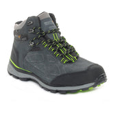 Regatta Samaris Suede Waterproof Mid Uomo Grigio Lime | NonSoloSport